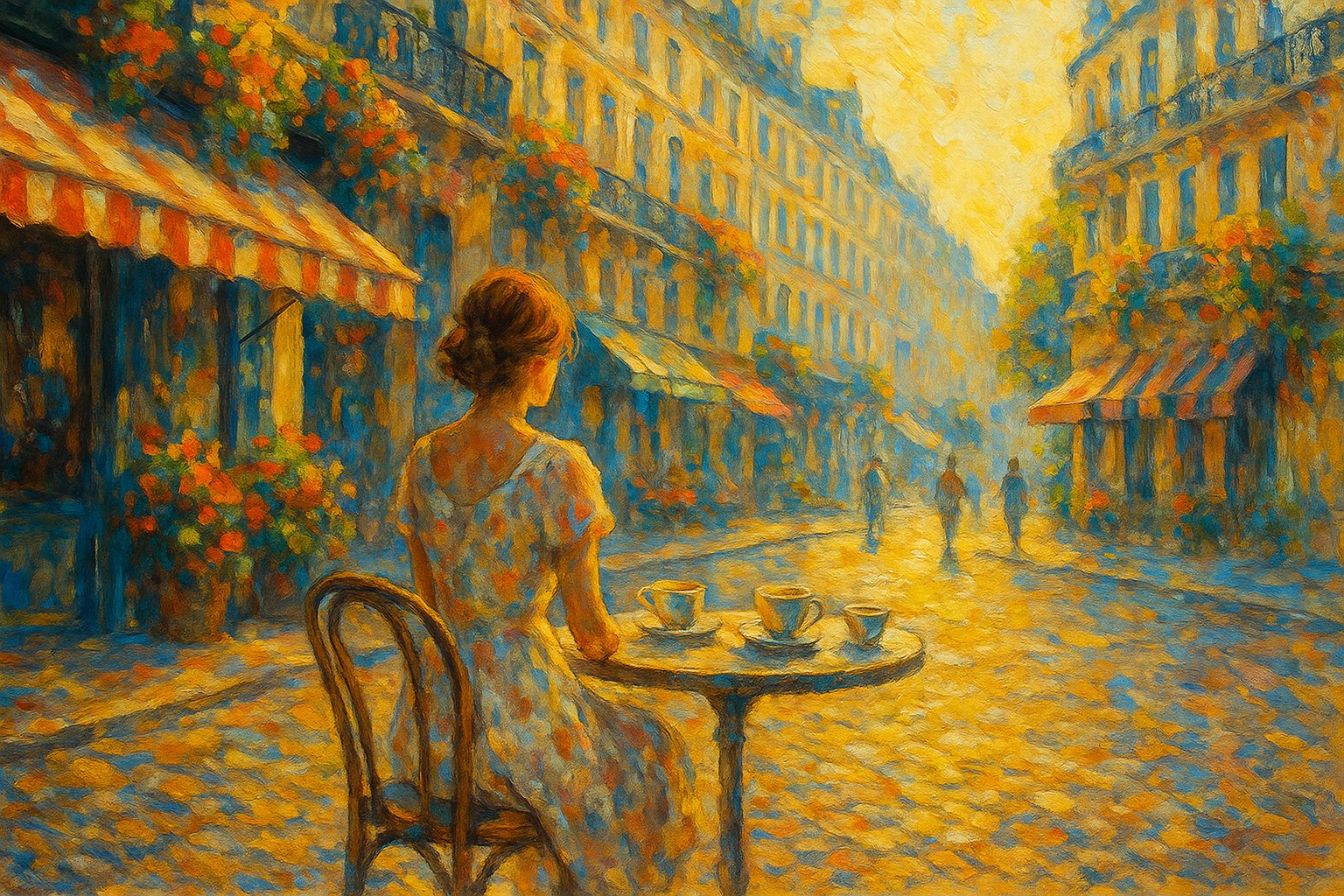 A Quiet Moment in Rue Lumière