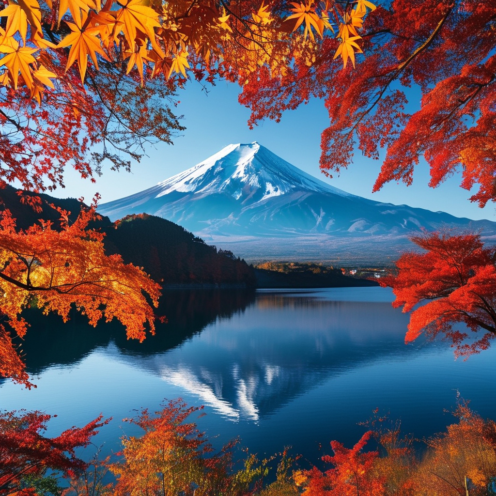 Autumn Majesty at Mount Fuji