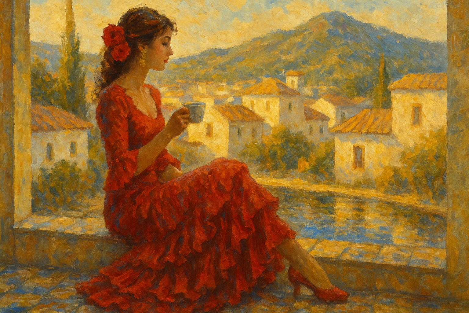 Crimson Siesta