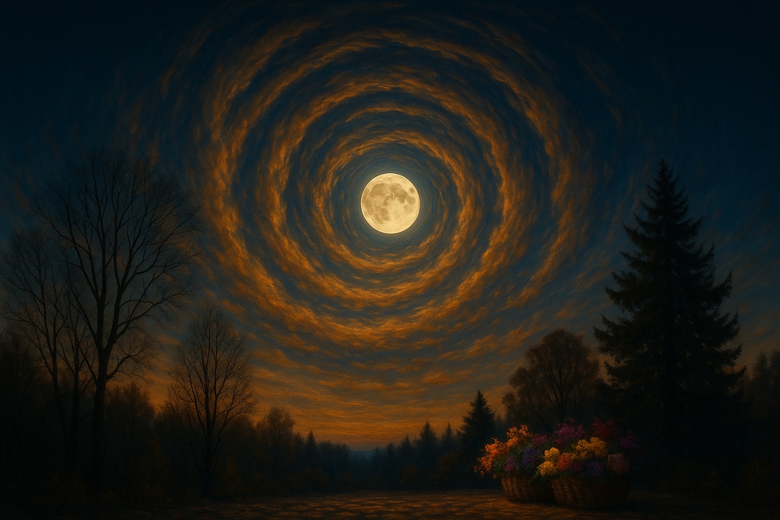 Silent Orbit of the Moon