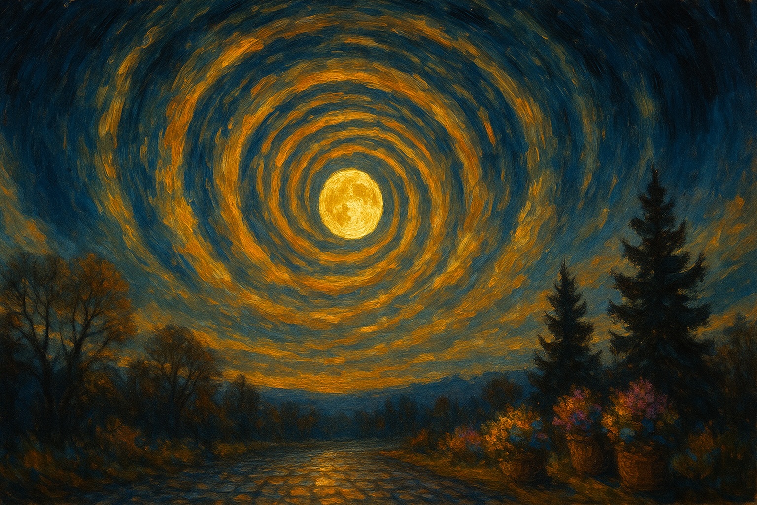 Whispers Beneath the Spiral Moon