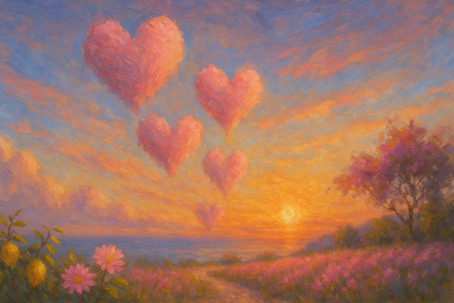 Whispers Carried by the Sunset