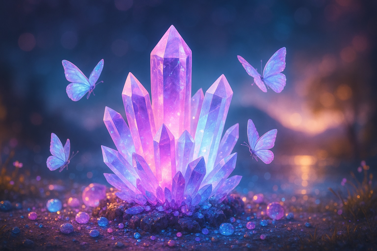 Whispers of the Crystal Grove
